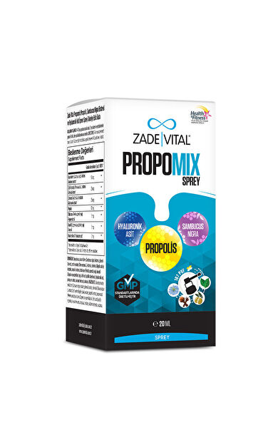 Zade Vital Propomix Spray Takviye Edici Gıda 20 ml