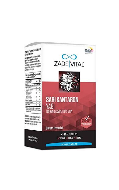 Zade Vital Sarı Kantaron Yağı 20 ml