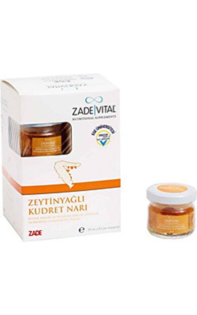 Zade Vital Zeytinyağlı Kudret Narı 20 ml x 8 Cam Kavanoz