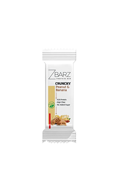 ZBARZ Protein Bar Crunchy Muzlu Yer Fıstıklı 35g