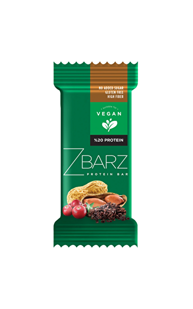 ZBARZ Yer Fıstıklı Vegan Proteinli Meyve Barı 35g