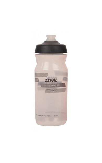 Zefal Plastik Matara - Suluk Sense Pro 650 ML Bisiklet Matarası Şeffaf