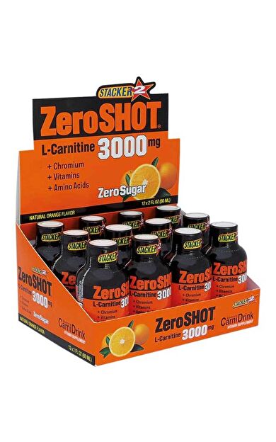 Zero Shot Zeroshot L-carnitine 3000 Mg 12 Adet Portakal