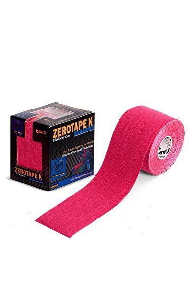 Zerotape K Pembe 5cm x 5m Kinesyoterapi, Kinesyoloji, Ağrı bandı