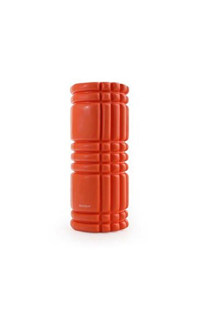 Zerogym Pro Foam Roller Orta Sert 32cm x 14cm Turuncu