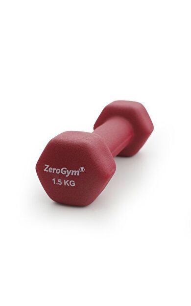 Zerogym Neopren Kaplı İçi Demir Dambıl 1,5 kg Mor 1 Adet