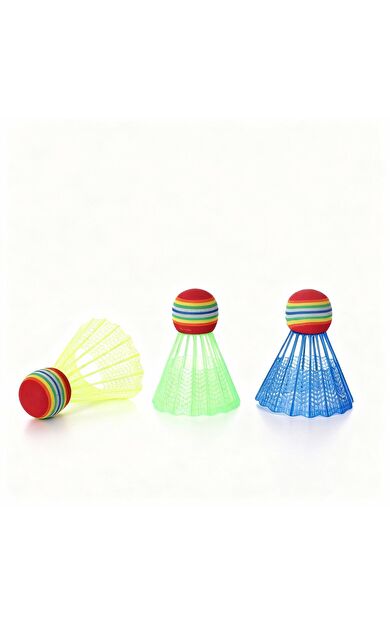 Zerogym Renkli Badminton Topu 3lü