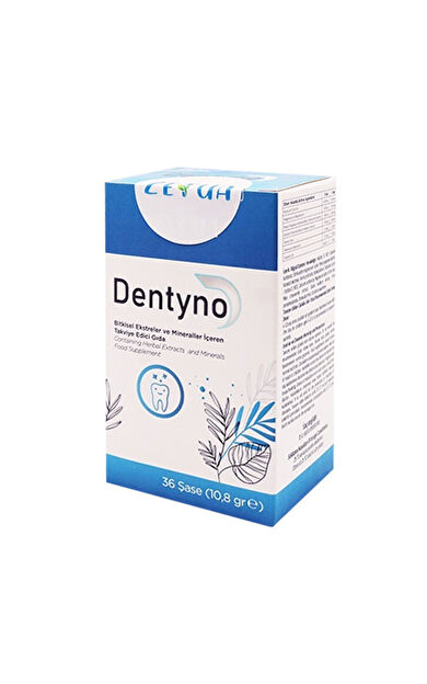 Zetua Dentyno Bitkisel Ekstreler İçeren Takviye Edici Gıda 36 Şase
