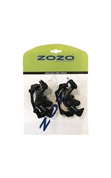 ZOZO Mekanik Disk Fren Kaliperi Ve Balataları Ön-arka Set (kron Bisiklet)