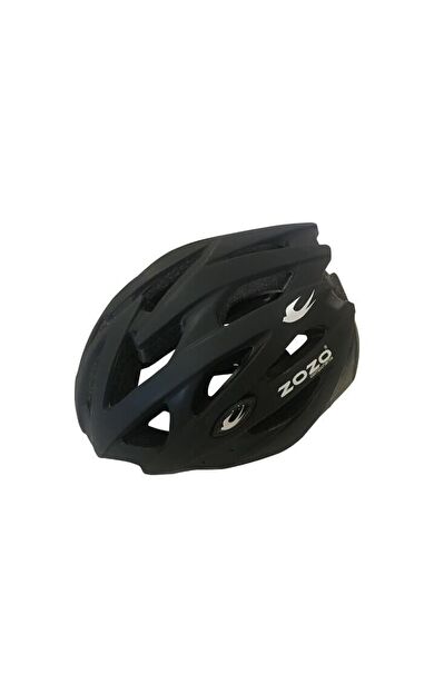 Zozo Kask MV29 Arka Led Lambalı Fileli MTB Bisiklet Kaskı L Beden Mat Siyah