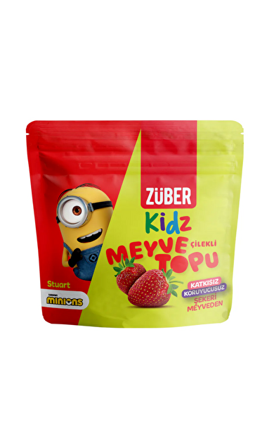 ZÜBER Kidz Çilekli Meyve Küpü 49g
