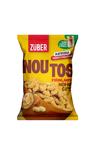 ZÜBER Noutos %100 Fıstık Ezmeli 55g