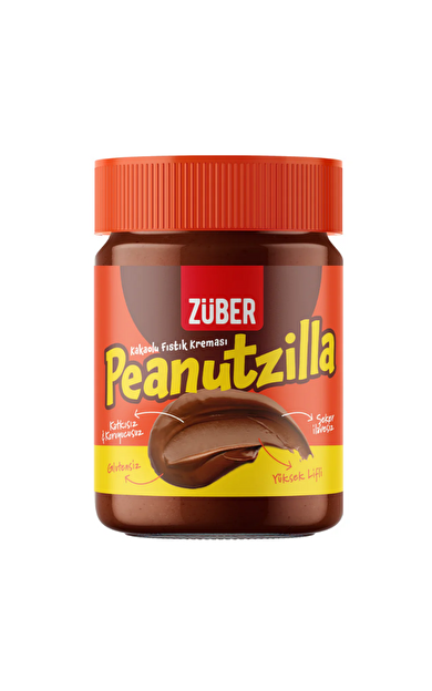 ZÜBER Peanutzilla Kakaolu Fıstık Kreması 315 g