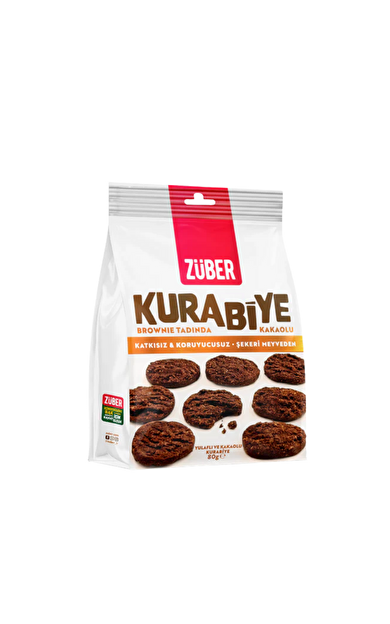 ZUBER Yulaflı Kakaolu Kurabiye 80g