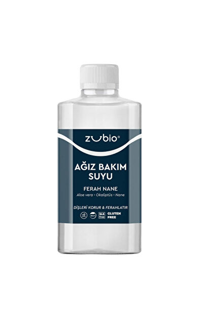 Zubio Ağız Bakım Suyu Ferah Nane 250 ml