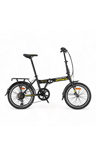 Kron FOLD 4.0 - 20'' - 7 Vites - V.B. - Mat Siyah-Sarı/Gri #KRN23-080 Bisiklet