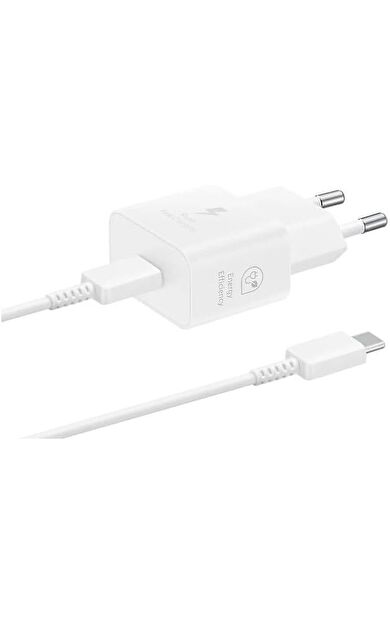 Samsung Type-C Süper Hizli Sarj Seti (25W)  EP-T2510 Beyaz