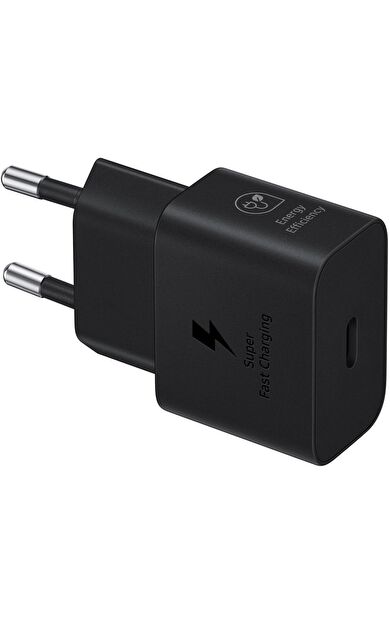 Samsung Type-C Hizli Sarj Adaptöru (25W)  siyah  2023 Vers - EP-T2510