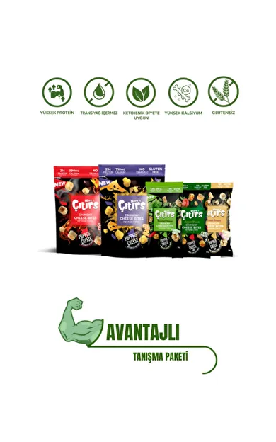 Micro Çıtır's Paketi 2 – Peynir Cipsi Serisi