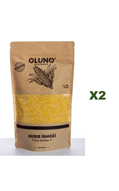 Gluno Glutensiz  Mısır Irmiği 500g