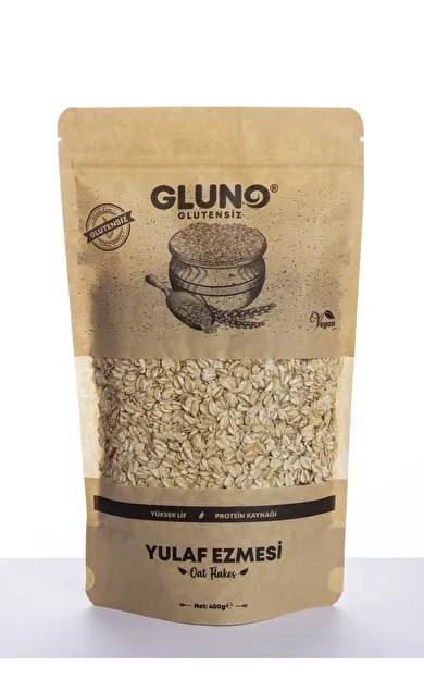 Gluno Glutensiz Yulaf Ezmesi 400g