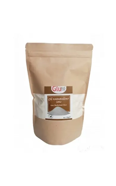 Gluno Glutensiz Çiğ Karabuğday Unu 750g