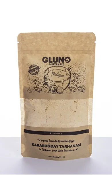 Gluno Glutensiz Karabuğday Tarhanası 80gr