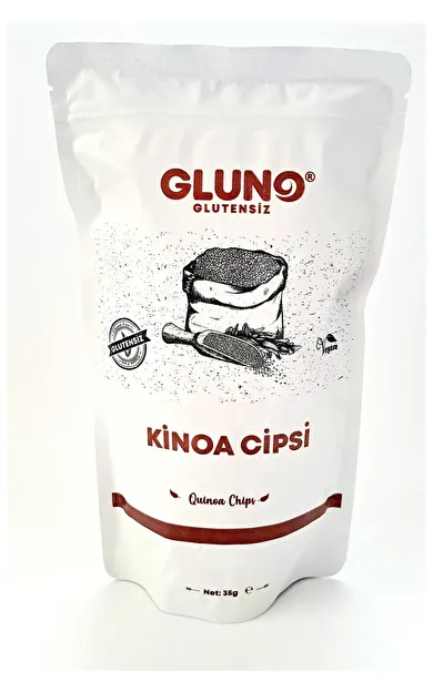 Gluno Glutensiz Kinoa Cipsi 35g