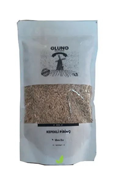 Gluno Glutensiz Kepekli Pirinç 500 Gr