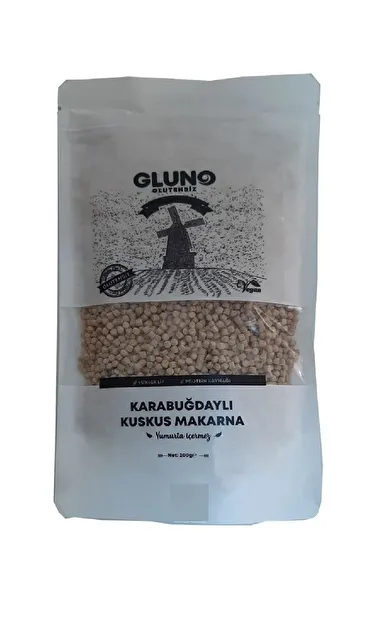 Gluno Glutensiz Karabuğdaylı Kuskus 200 gr
