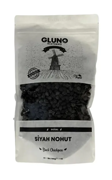 Gluno Glutensiz Siyah Nohut 500g