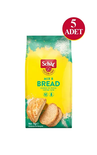 Mix B Glutensiz Ekmek Unu 1000 gr (5 ADET)