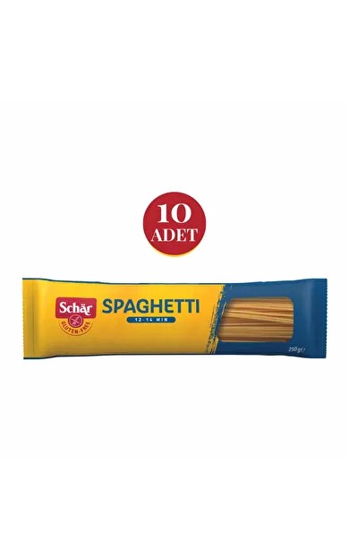 Spagetti Glutensiz Makarna 250 gr (10 ADET)