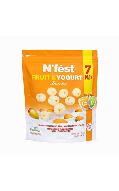 Fruit &amp; Yogurt Mangolu Meyve Küpü